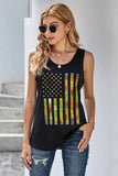 American Flag Star Tank