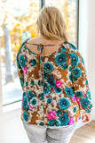 Easy Twist | Camel Long Sleeve Top