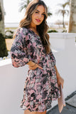 Ruffle Tiered Babydoll Style Mini Dress