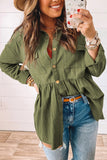 Snap Up Babydoll Shirt