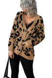 V Neck Buttons Sweater Cardigan with Pockets