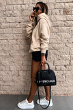 Loose Kangaroo Pocket Hoodie