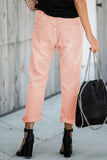Pocketed Denim Joggers