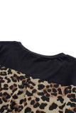 Printed Splicing T-Shirt