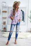 Cakewalk Floral Smocked Blouse