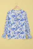 Cakewalk Floral Smocked Blouse