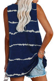 Tie-dye Stripes Tank Top