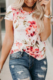 Blooming Floral Print Tee