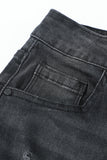 High Rise Distressed Skinny Jeans