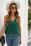 Scallop Edge Tank Top