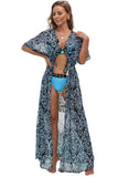 Wild Print Patchwork Colorblock Push up Bikini
