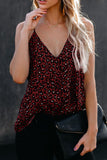 Leopard Printed Racerback Tank Top