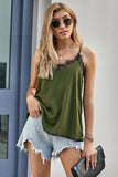 Eyelash Lace Trim Cami Tank