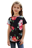 Blooming Floral Little Girls’ T-shirt