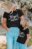 Little Blessing Family Matching T Shirt for Kids