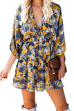 Ruffle Tiered Babydoll Style Mini Dress