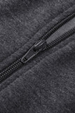 Half-zip Quilted Hoodie