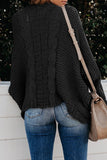 Chunky Knit Solid Cardigan with Pocket
