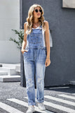 One-piece Denim Jumpsuit