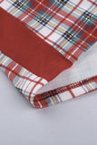 Plaid Long Sleeve Christmas Pajama Set