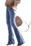 Wash Vintage Wide Leg Jeans