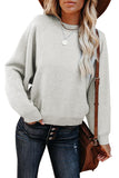 Crew Neck Raglan Sleeve Sweatshirt