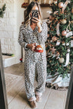 Print Long Sleeve Two Pieces Loungewear