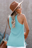 Keyhole Knit Tank Top