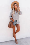 Cotton Striped Button Shirt