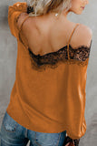 Lace Cold Shoulder Blouse