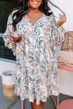 Plus Size Paisley Dress