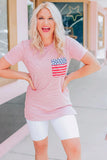 Only In America Pocket Striped T-shirt