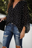 Love You Boo Balloon Sleeve Blouse