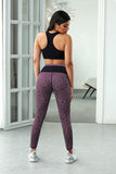 Mocha Leopard Print Active Leggings