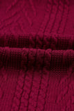 Drop Shoulder Textured Cardigan