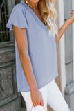 V Neck Short Sleeve Tee