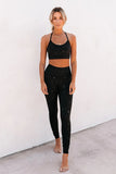 Printed Bra Leggings Set