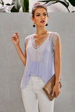 From A Dream Lace Tank Top with Vest