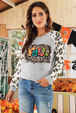 Raglan Sleeve Graphic Sweatshirt