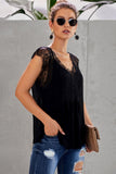 From A Dream Lace Tank Top with Vest