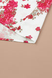 Round Neck Bishop Sleeves Floral Blouse