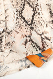 Python Print Short Sleeve Shirt    Leopard Print Short Sleeve Shirt