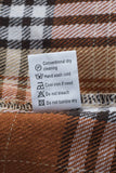 Plaid Color Block Patchwork Shirt Jacket with Pocket