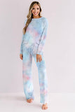 Tie-dye Print Loungewear Set