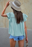 Flutter Ruffled Top