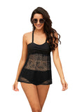 Crochet Flare Tankini Swimwear