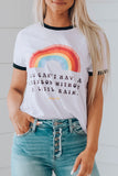 YOU CAN'T HAVE A RAINBOW WITHOUT A LITTLE RAIN Tee