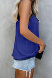 Eyelash Lace Trim Cami Tank