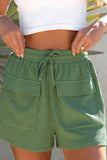 Unstoppable Explorer Pocketed Drawstring Shorts