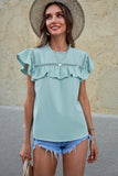 Flutter Ruffled Top